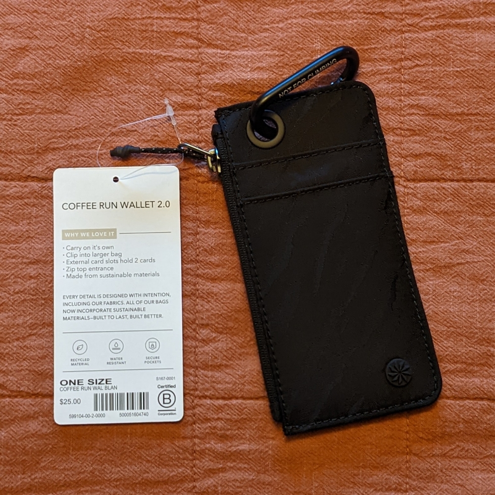 Athleta Coffee Run Wallet 2.0, NWT